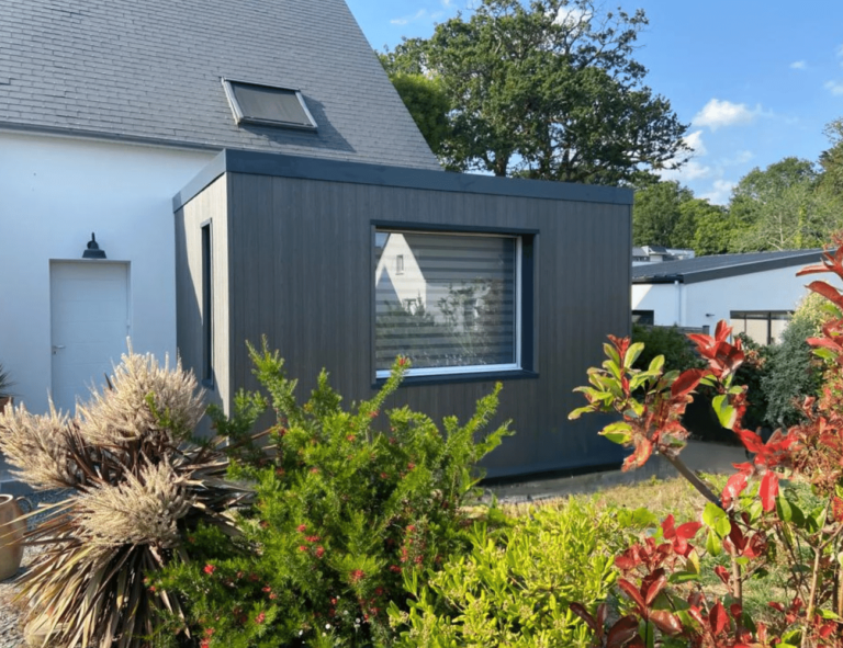 extension bardage composite surzur