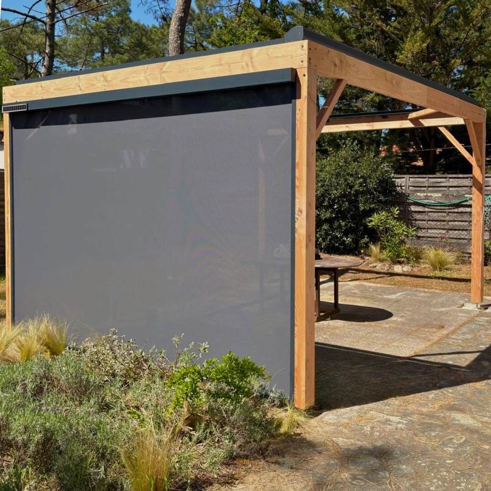 pergola avec store et zip screen